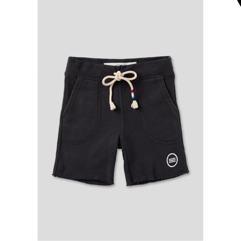 Sol Angeles Black Kids Shorts with Drawstring size 2t